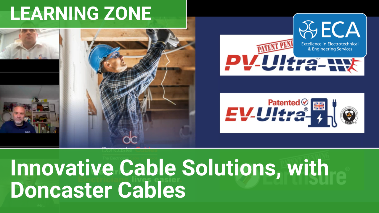 ECA Learning Zone | Innovative Cables, with Doncaster Cables