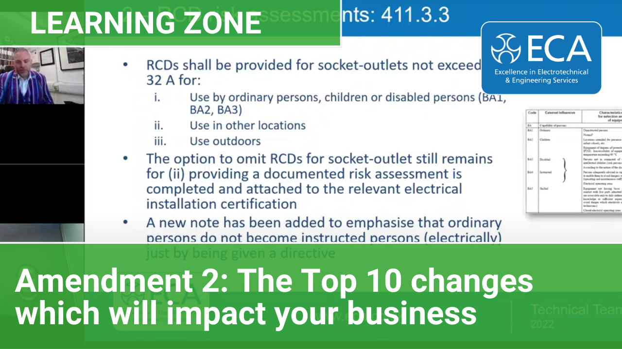 ECA Webinar | Amendment 2: The Top 10 changes which will impact your business