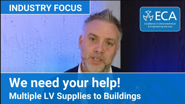 ECA Members: we need your help! Multiple LV supplies to buildings